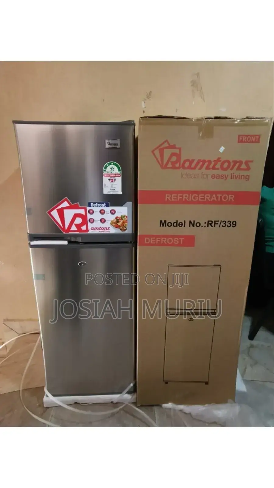 Smart Cooling, Double the Space – Ramtons 138l Refrigerator