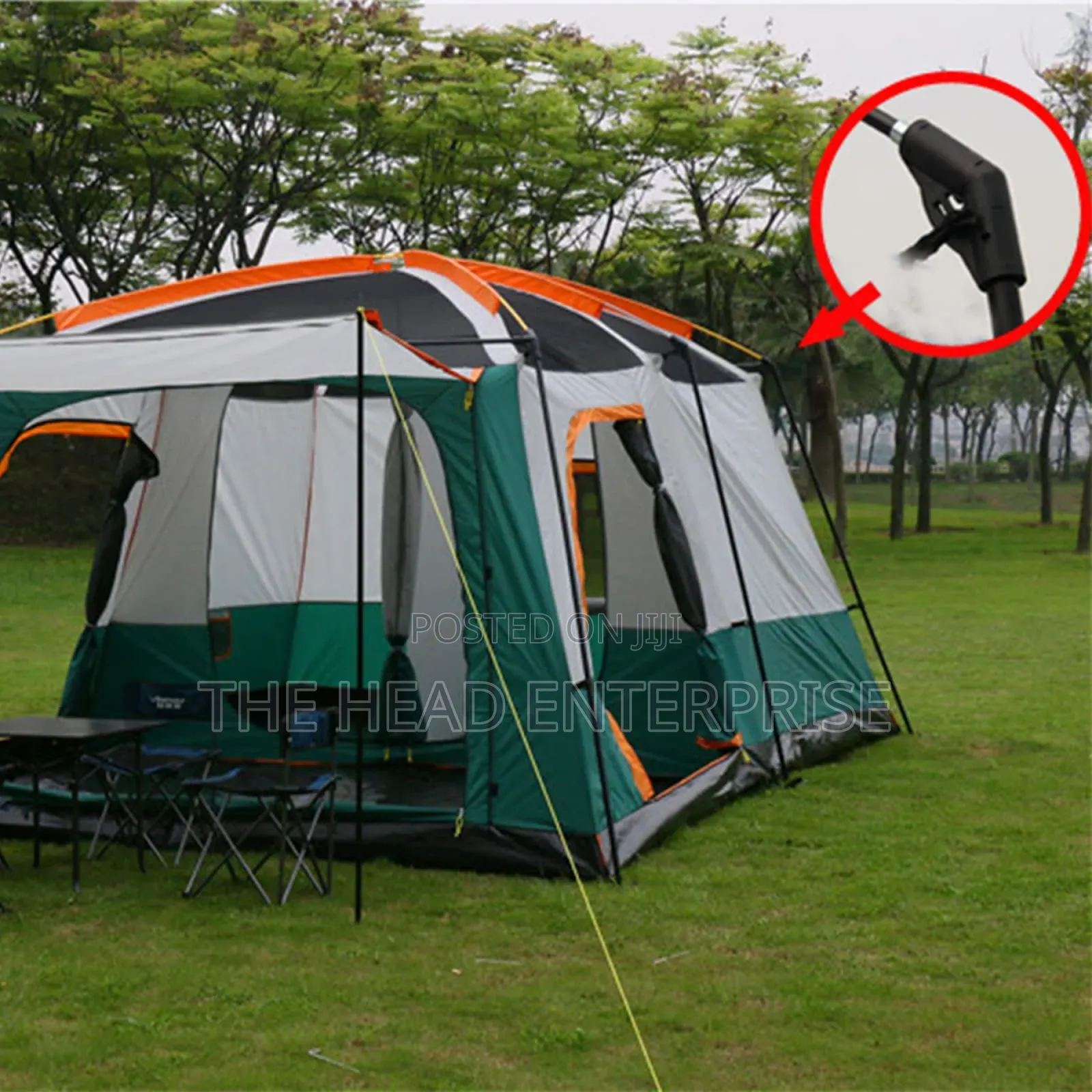 Two Bedroom Mega Tent for Upto 15 Pple