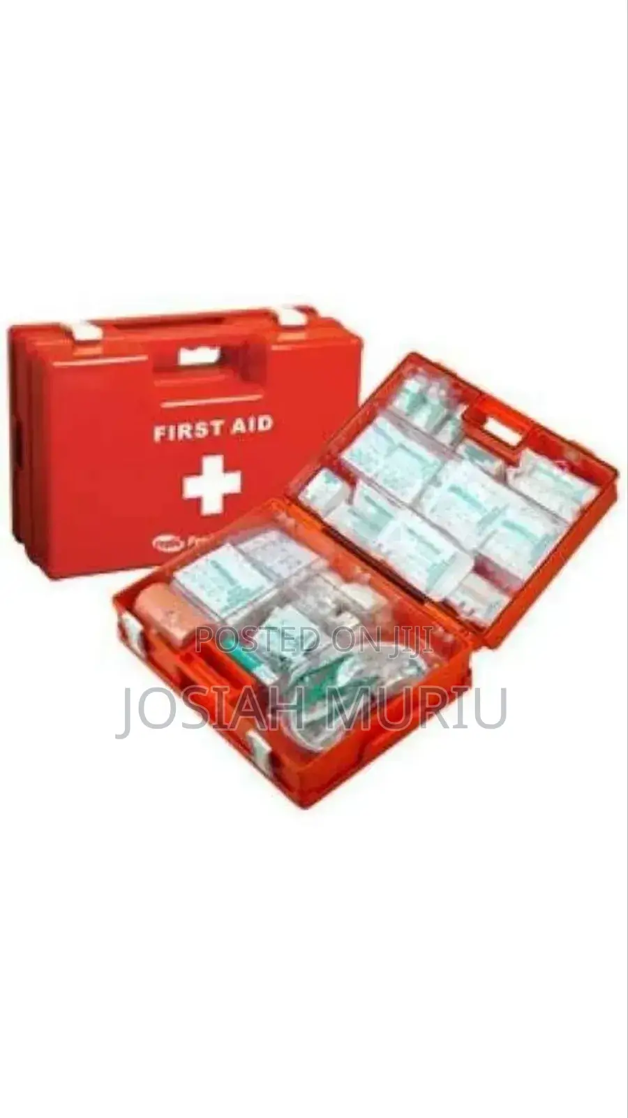 Portable First Aid Box (Plastic)