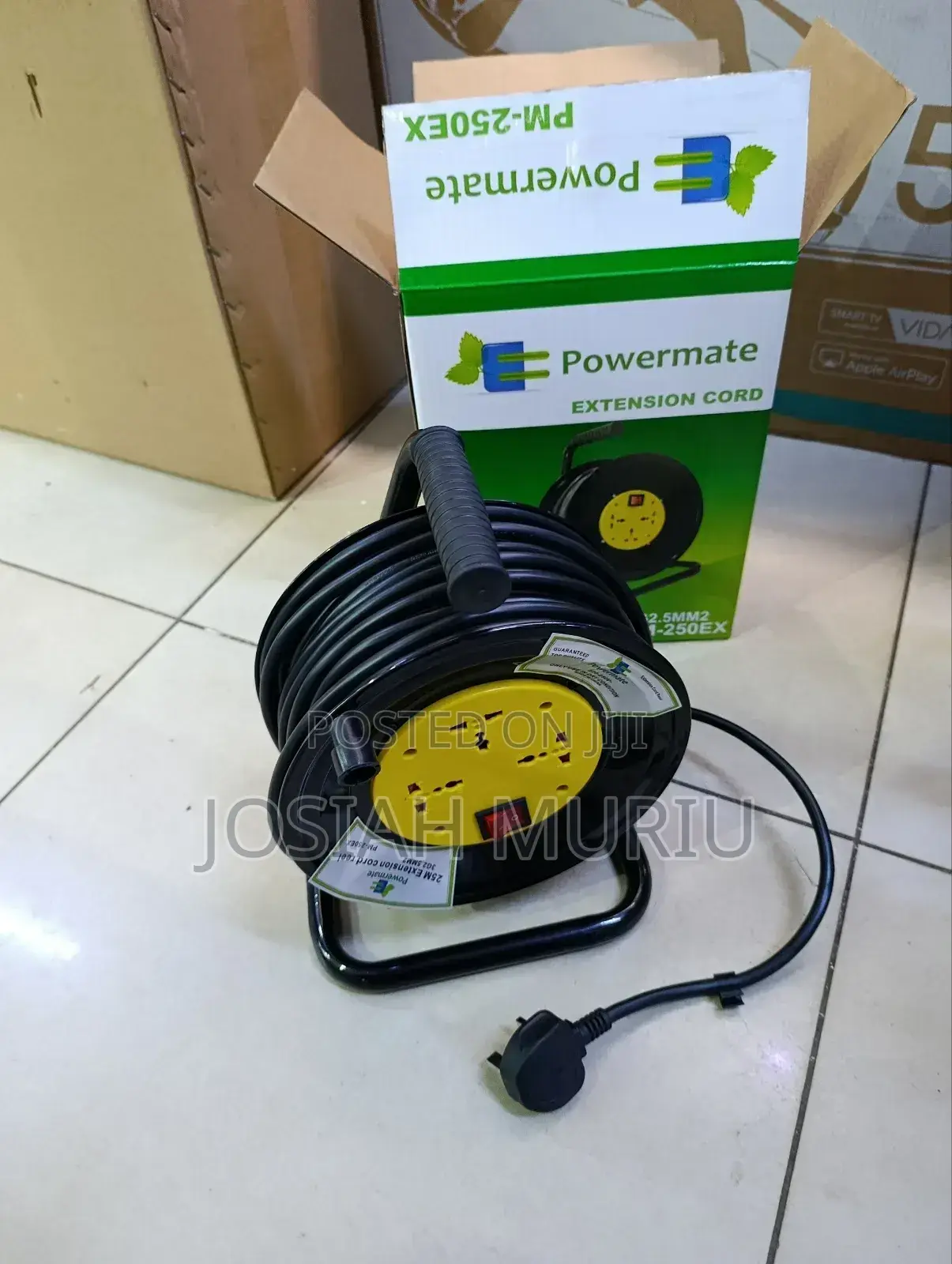 Powermate 2.5mm 25m Extension Reel