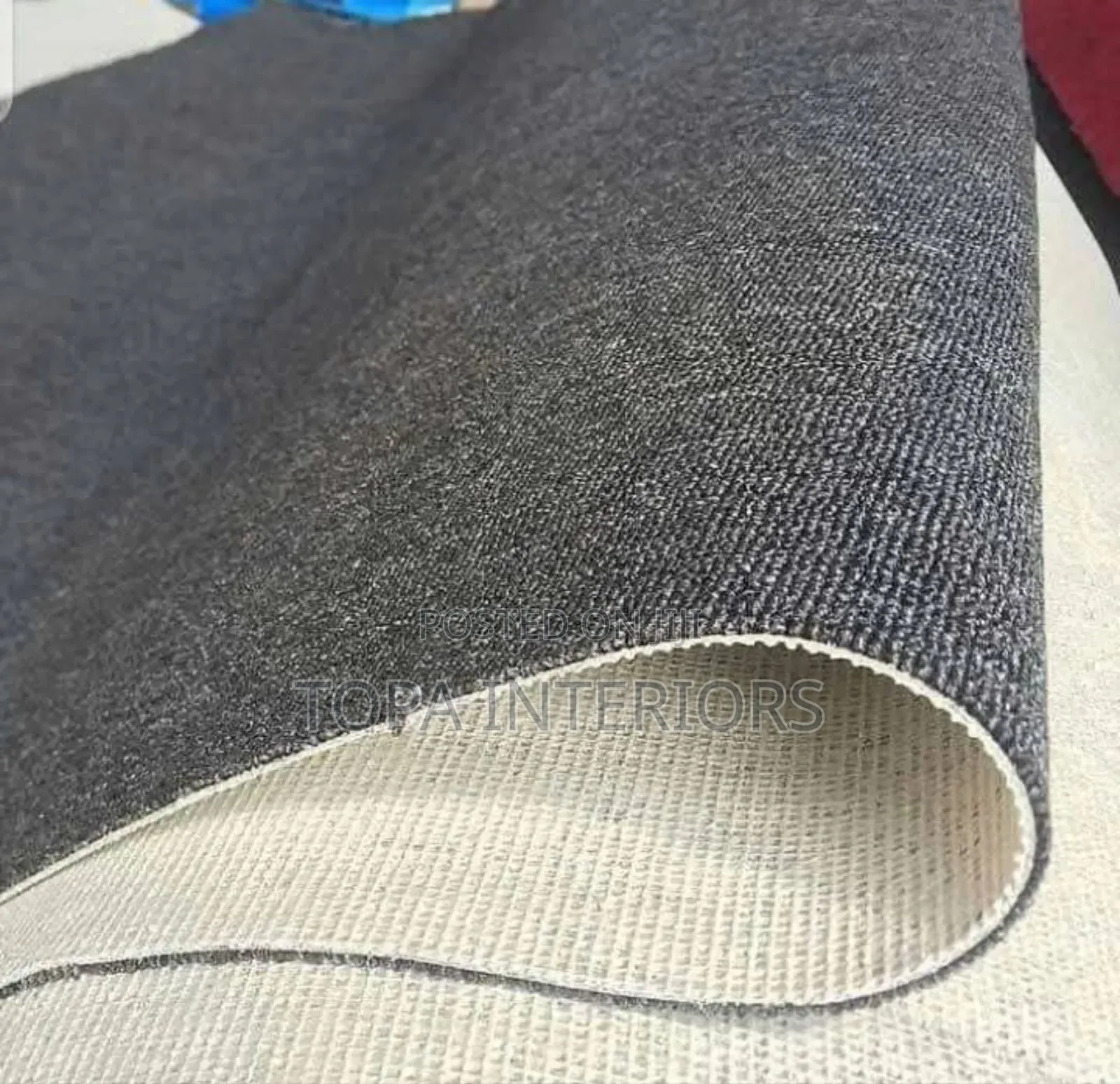 4mm Thick Non Fluffy Delta Office Carpets for Office Floor Cover