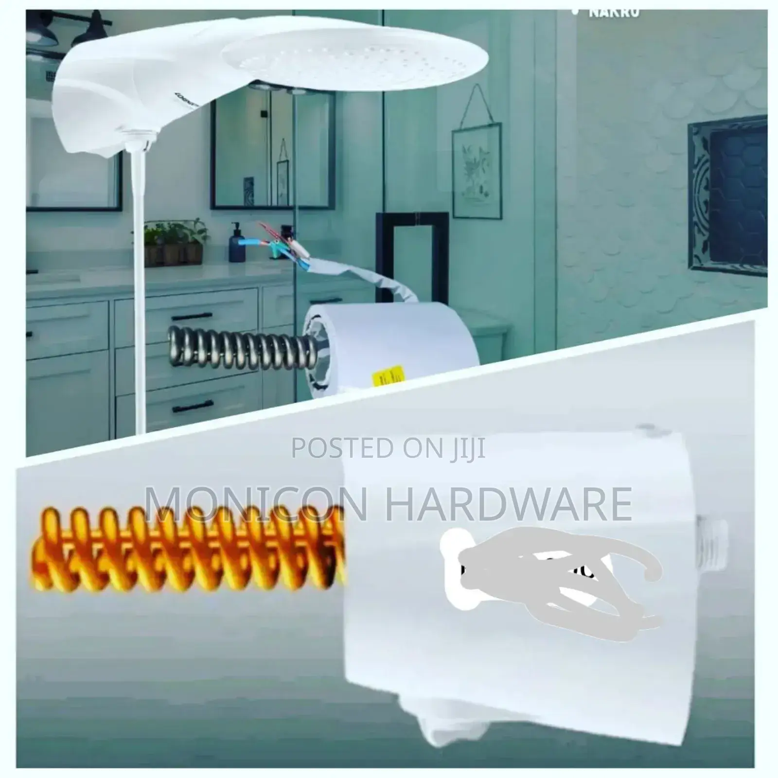 Big Shower Head for Salty Water