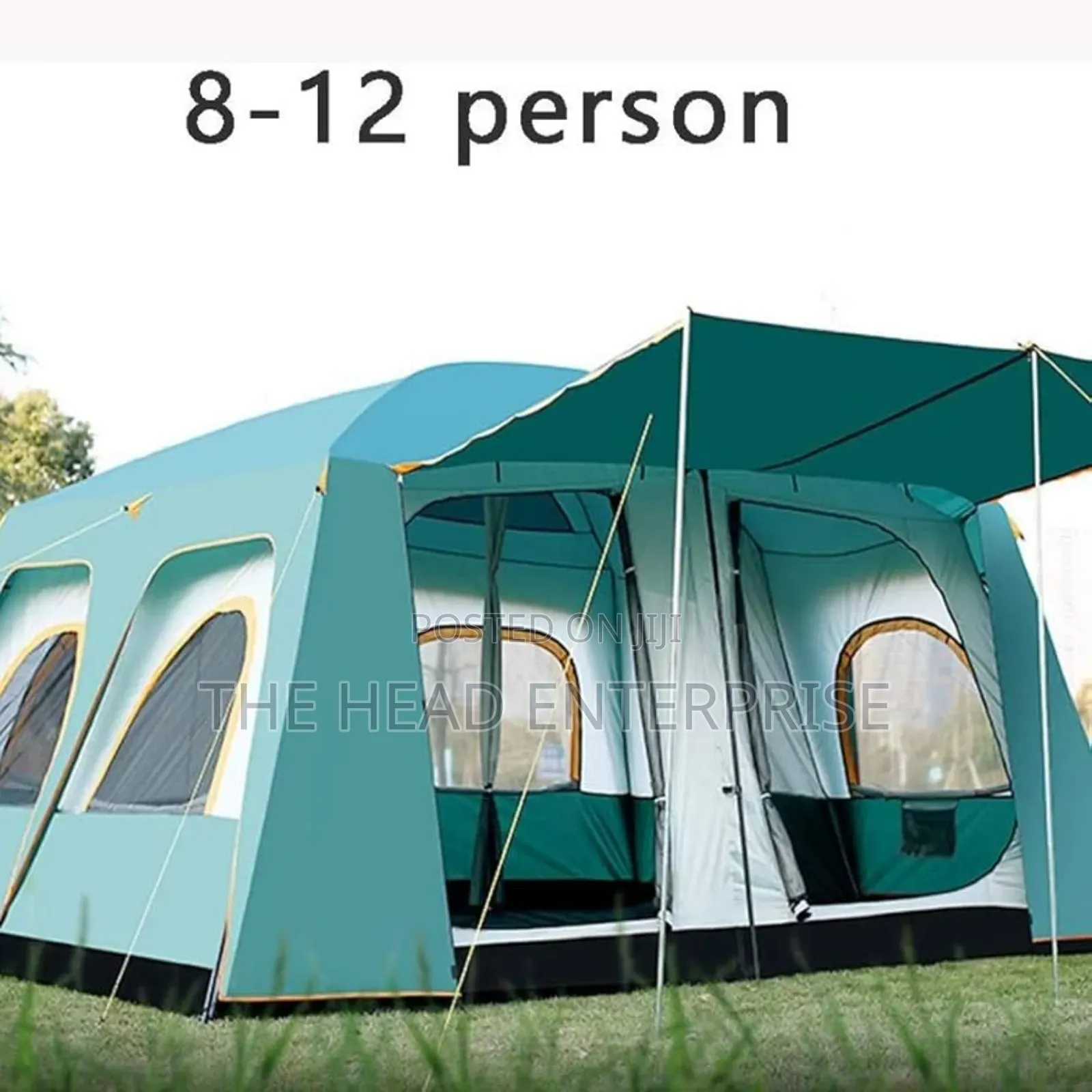 Mega Tent for Family Camping (Upto 12 People)