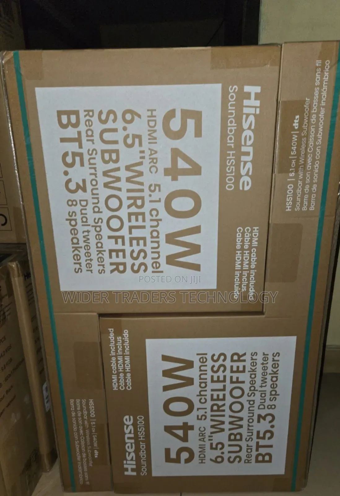 Hisense 540 Watts 5.1ch Hs5100 Hisense Sound Bar