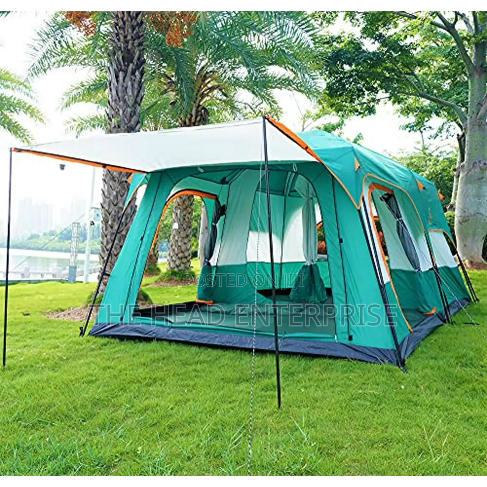 Outdoor 2 Rooms Mega Tent for 15 Pple