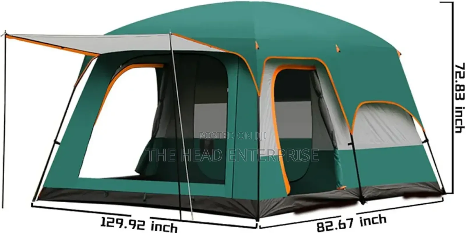 Brandnew Portable Large Size Tent(15pple)