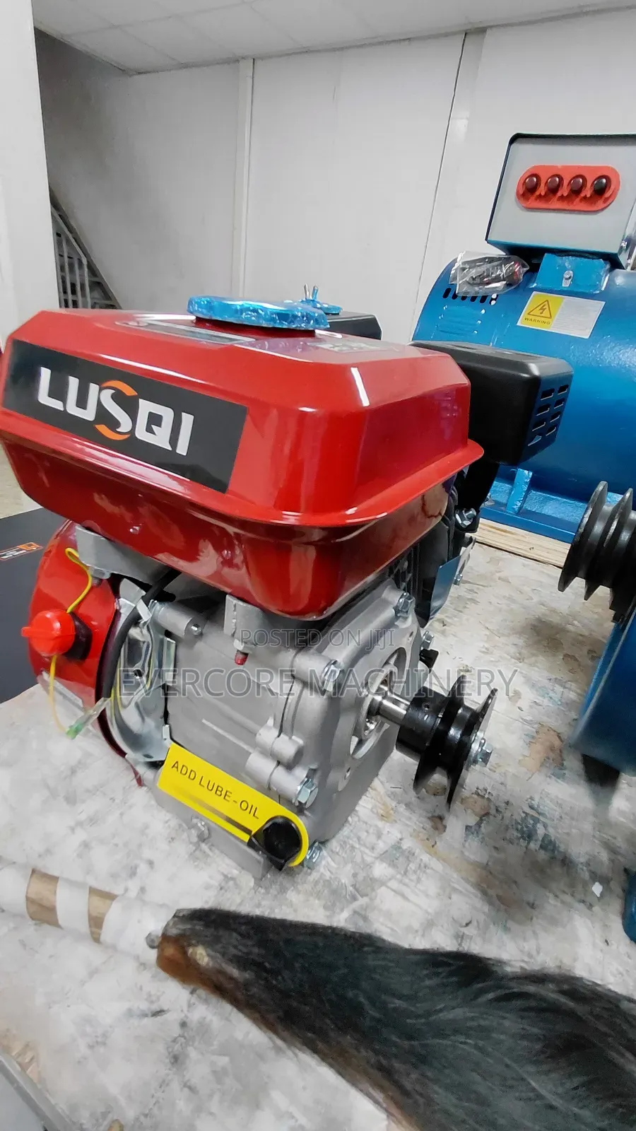 7.5hp Petrol Powered Engine With Pulley.