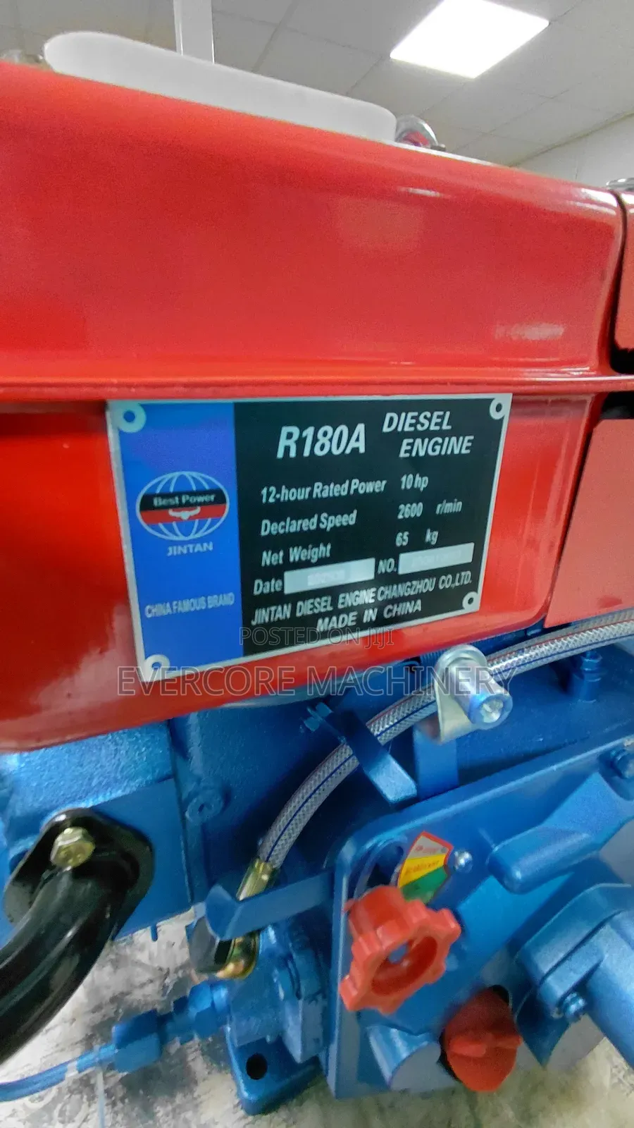 10hp Diesel Water-Cooled Engine Manual Starter.