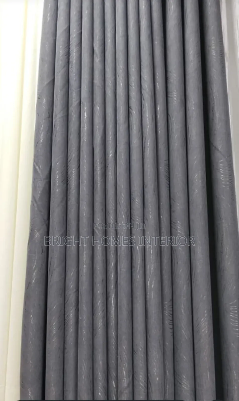 Curtain Grey Price Inclusive Stitching and Eyelets