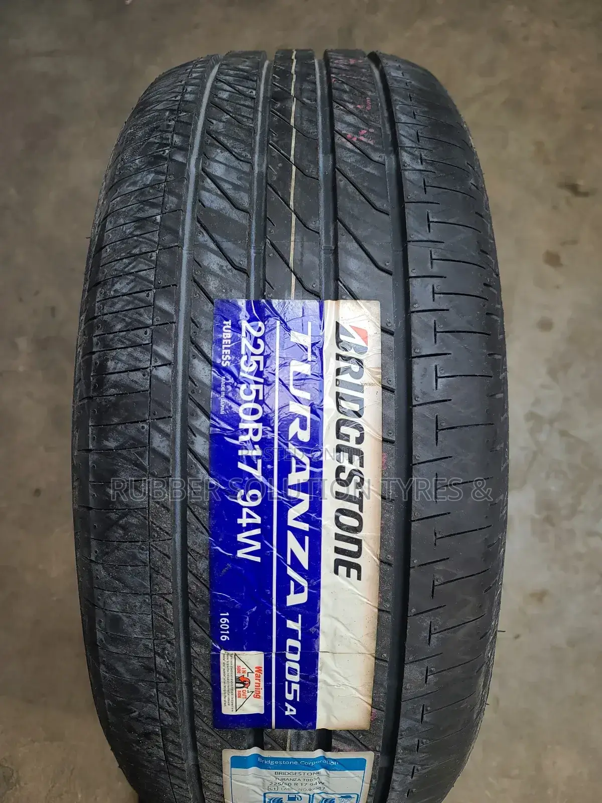 225/50r17 Bridgestone Tires [Made In Japan ]Turanza