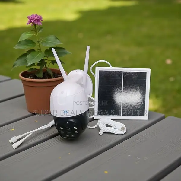 4g PTZ Solar Camera Large Battery Two- Way Talk Live View Streaming