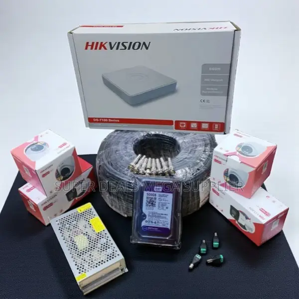 1080p Full Hd Smart Hybrid Colored Night Vision CCTV Set