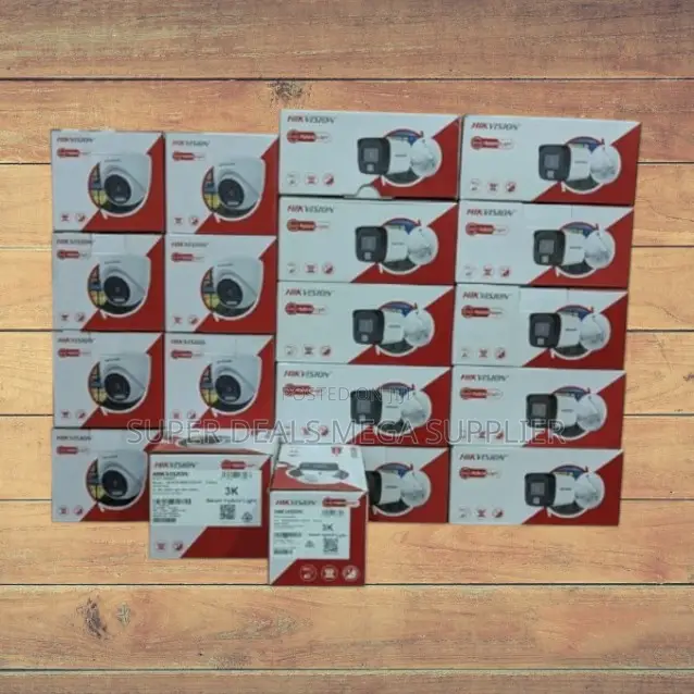 Hikvision 1080p Full Hd 2mp Hybrid Light Sound Recording CCTV Cameras