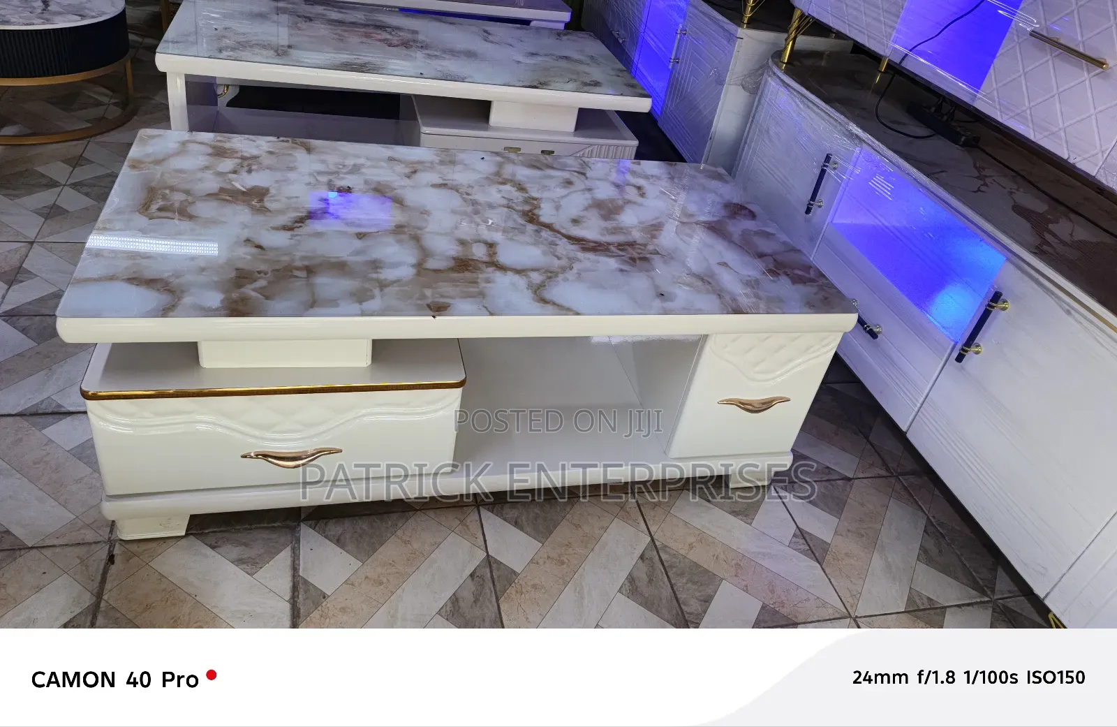 Imported Modern Marble Coffee Table