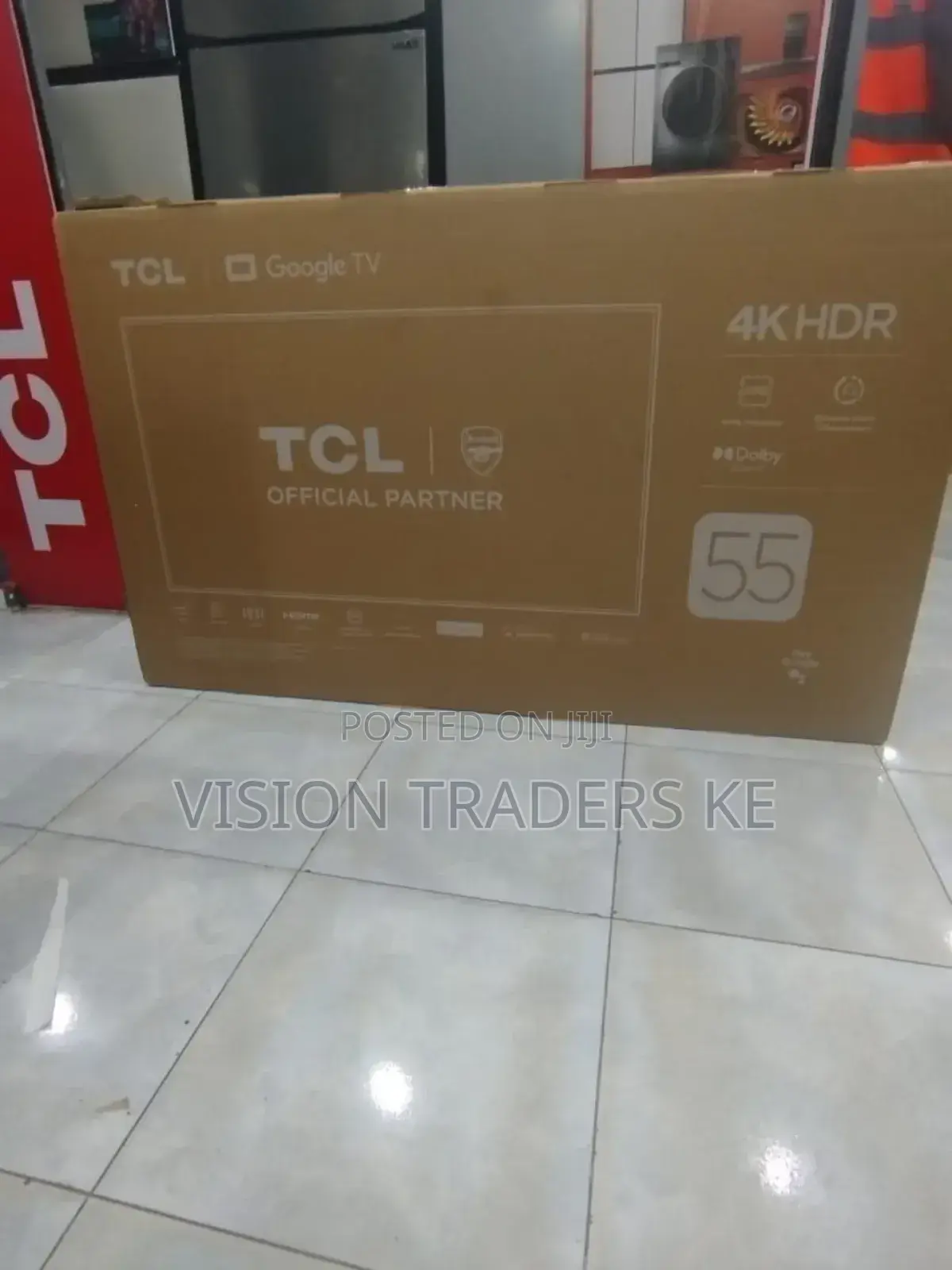 Tcl 55inches 55v6c Smart Google Hdr Frameless Tv With Bluetooth