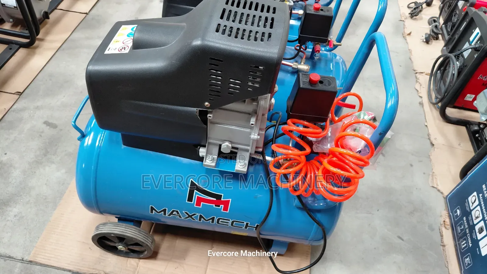 50litres Electric Air Compressor Machine Single Phase.