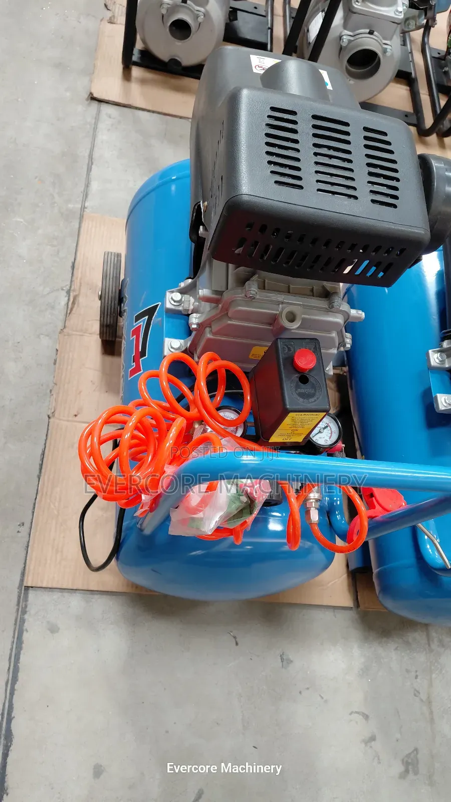 50litres Electric Air Compressor Machine Single Phase.