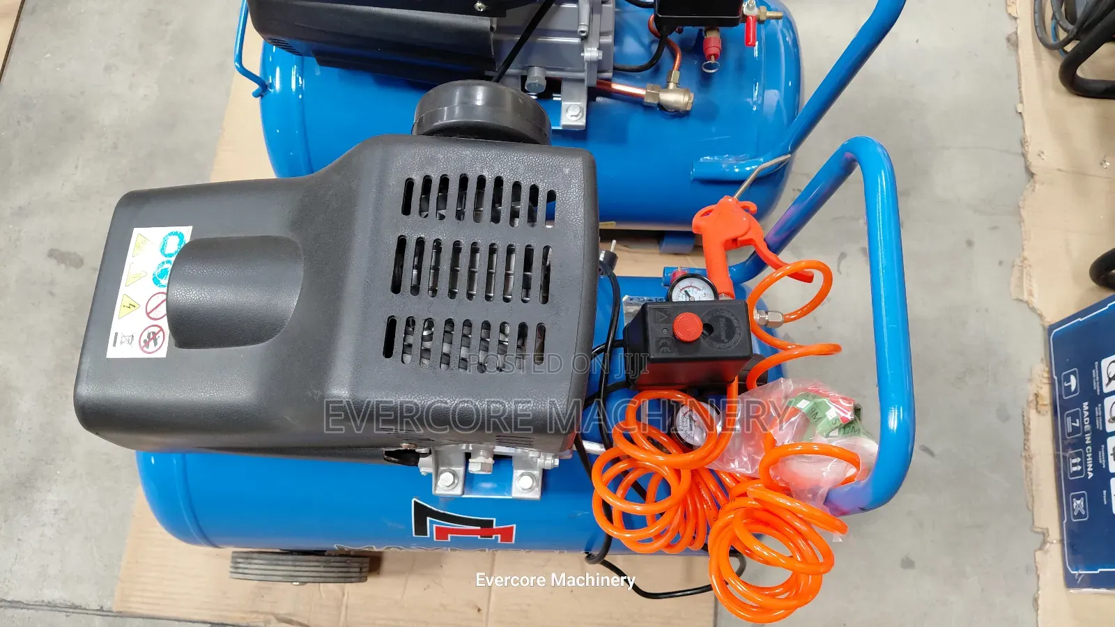 50litres Electric Air Compressor Machine Single Phase.