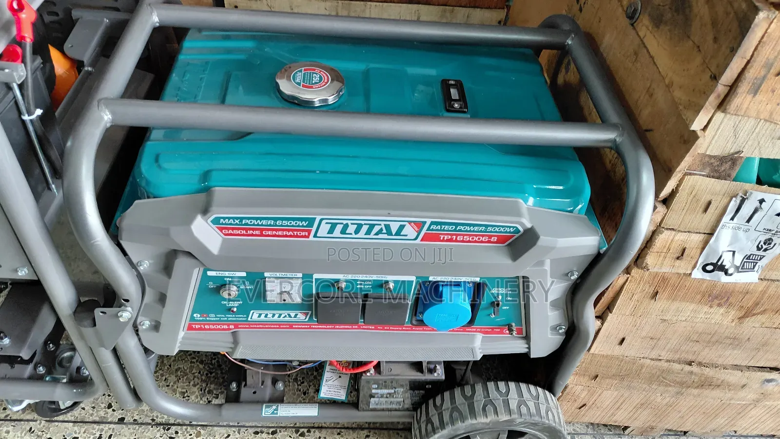 Total Brand 5000watts Petrol Generator Single Phase.