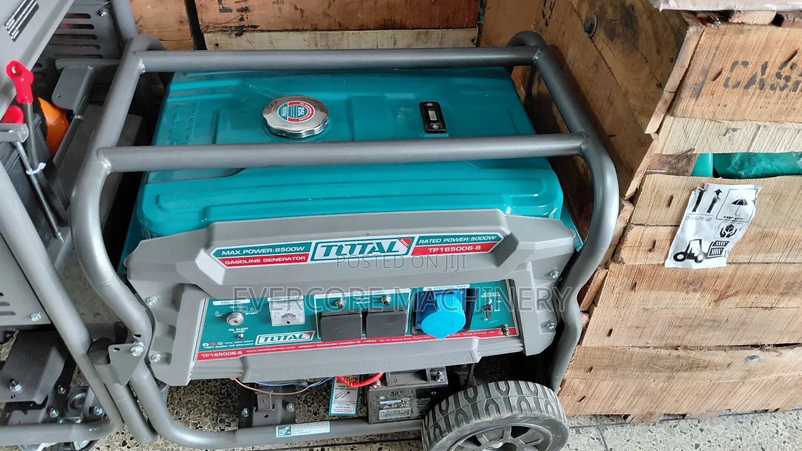 Total Brand 5000watts Petrol Generator Single Phase.