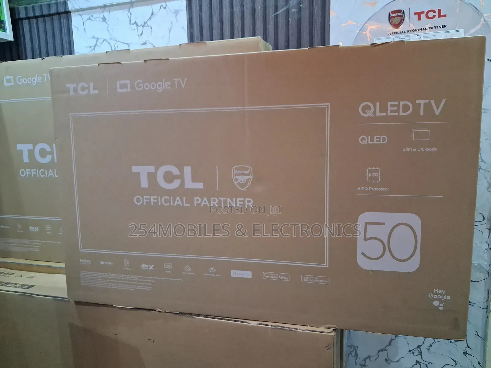 TCL 50′′ 50t6c Qled HDR Pro Google TV