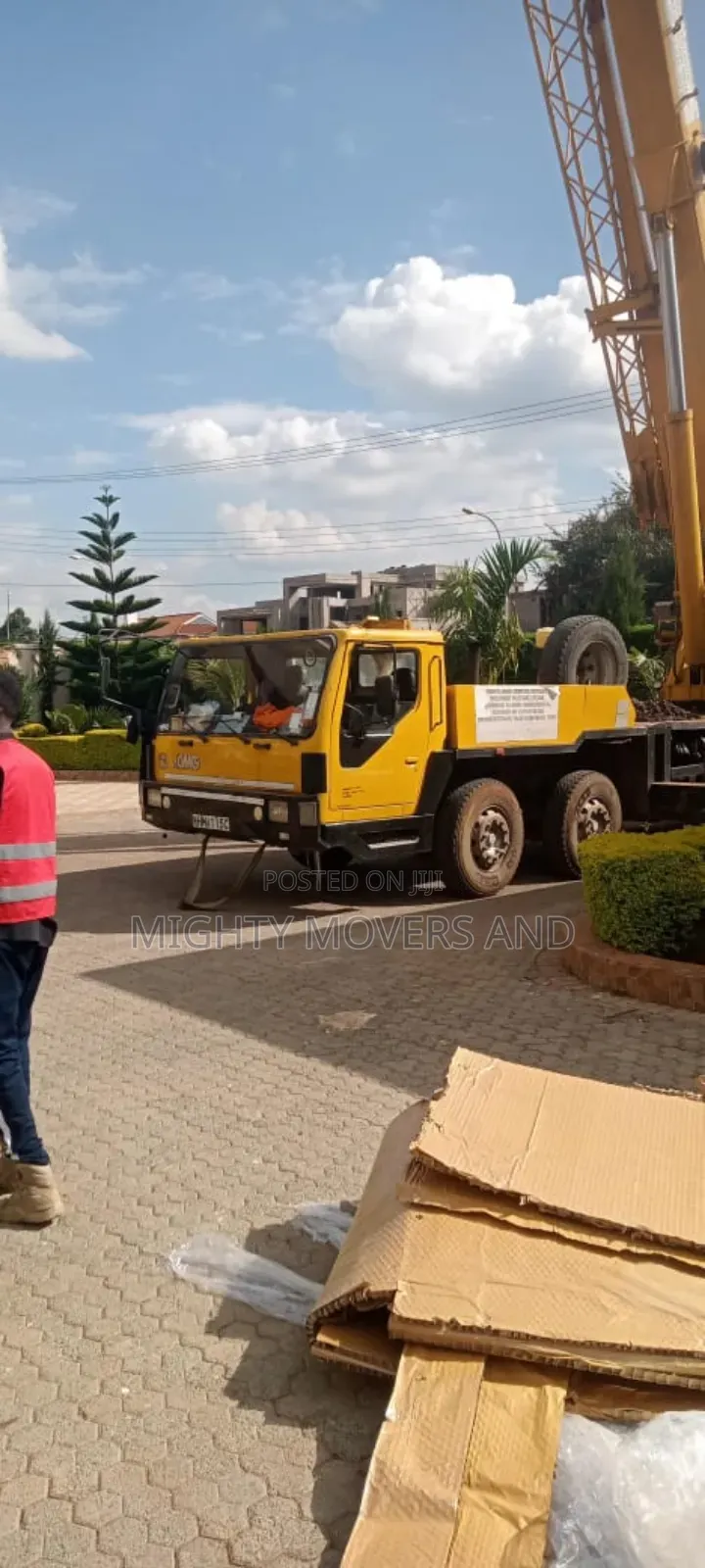 Crane for Hoisting and Transport Services Are Available