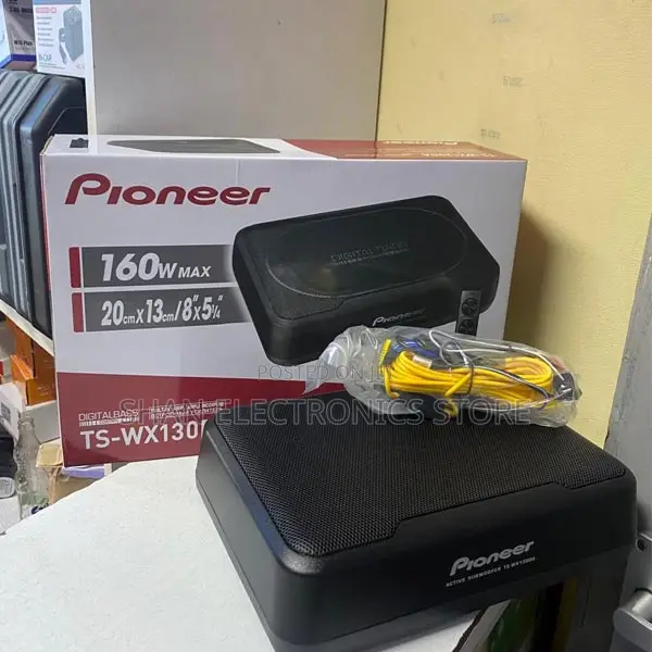 Pioneer 130 Da Subwoofer -Underseat Compact Amplified Subwoofer