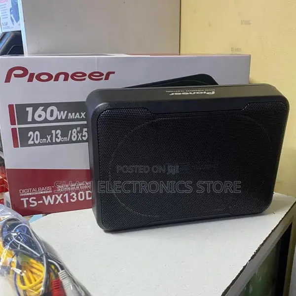 160 Watt Subwoofer - Pioneer 130da Under-Chair Subwoofer