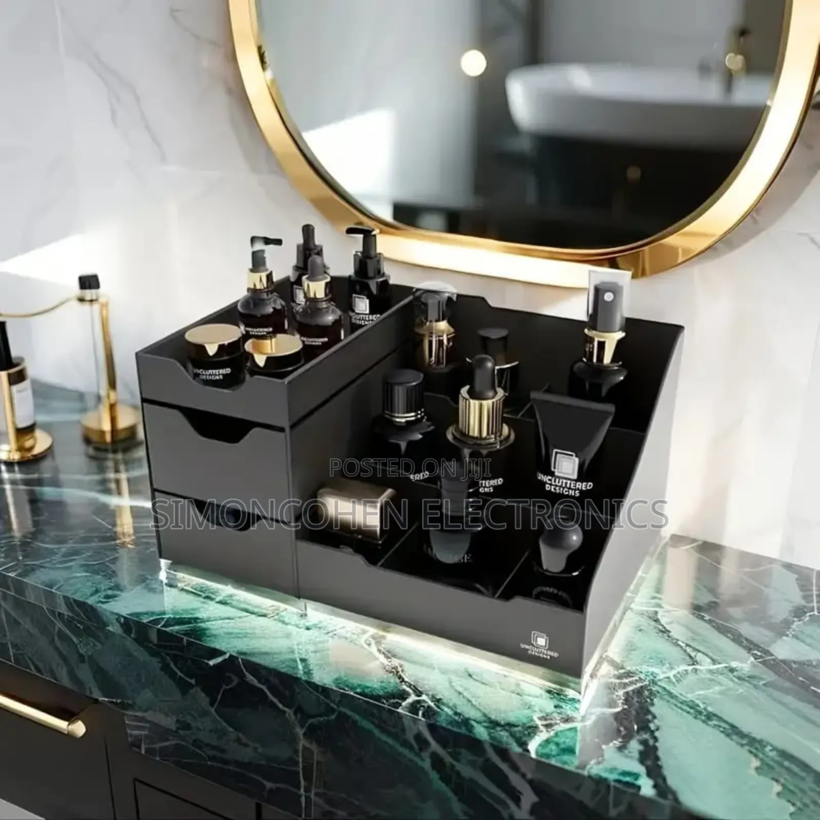 Desktop Cosmetic/ Cologne / Perfume Organizer