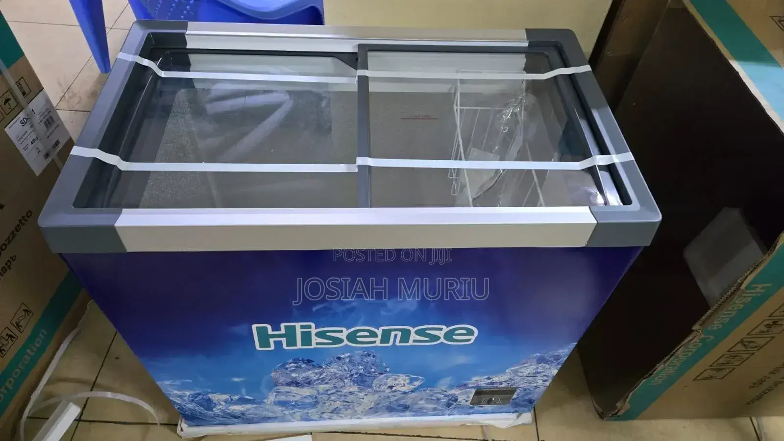 201 Litres Hisense Showcase Freezer – Perfect for Business