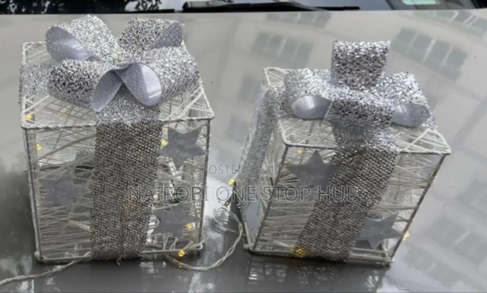 3 PCS Set Lighted Gift Boxes
