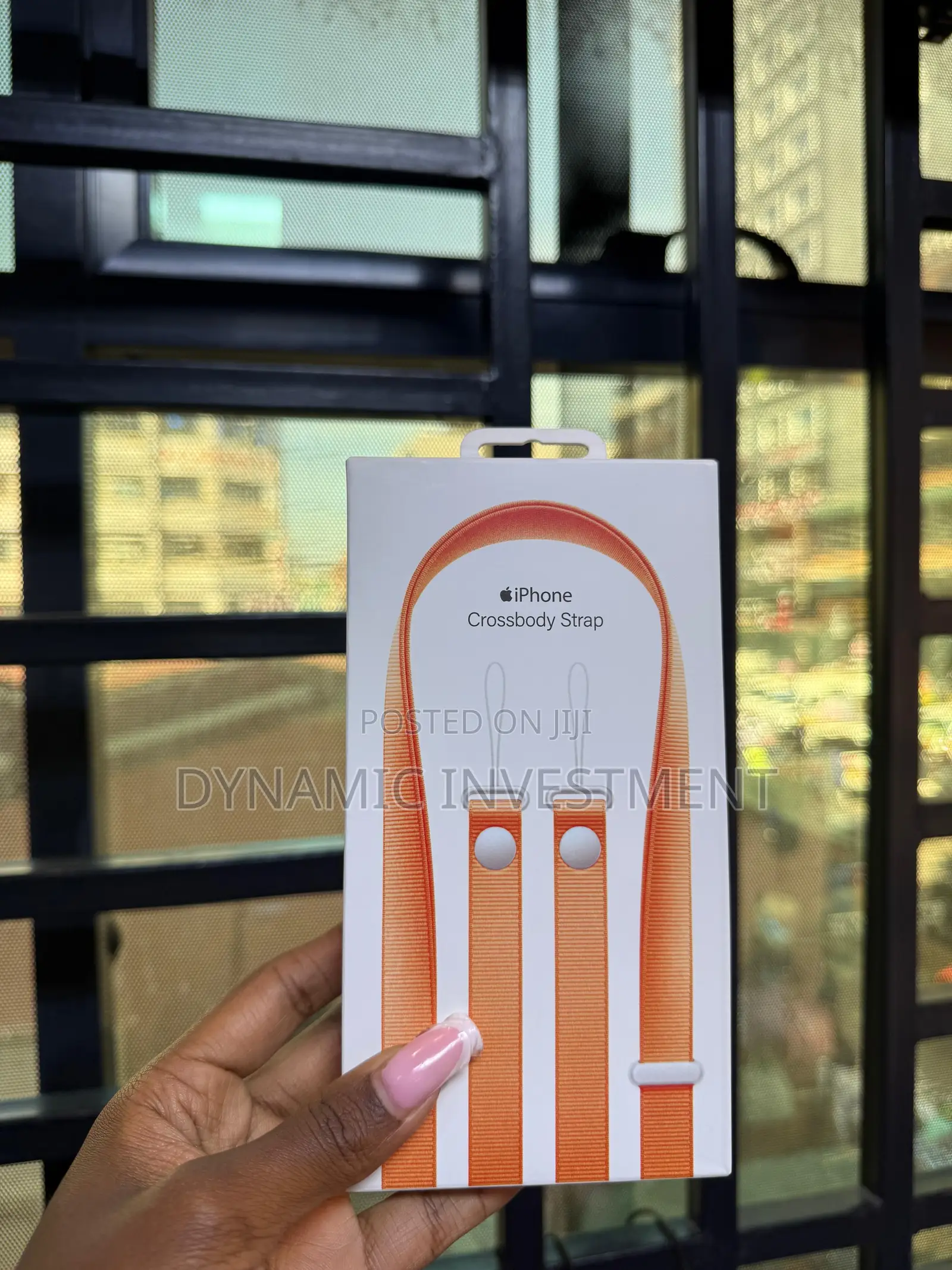 Apple Crossbody Strap - Orange