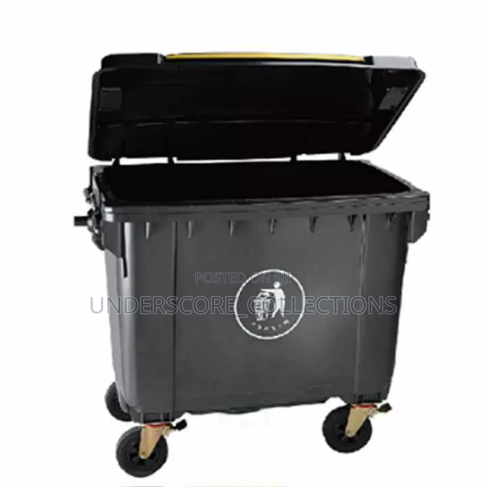 *Tt Super Large Size Dustbin With Wheels