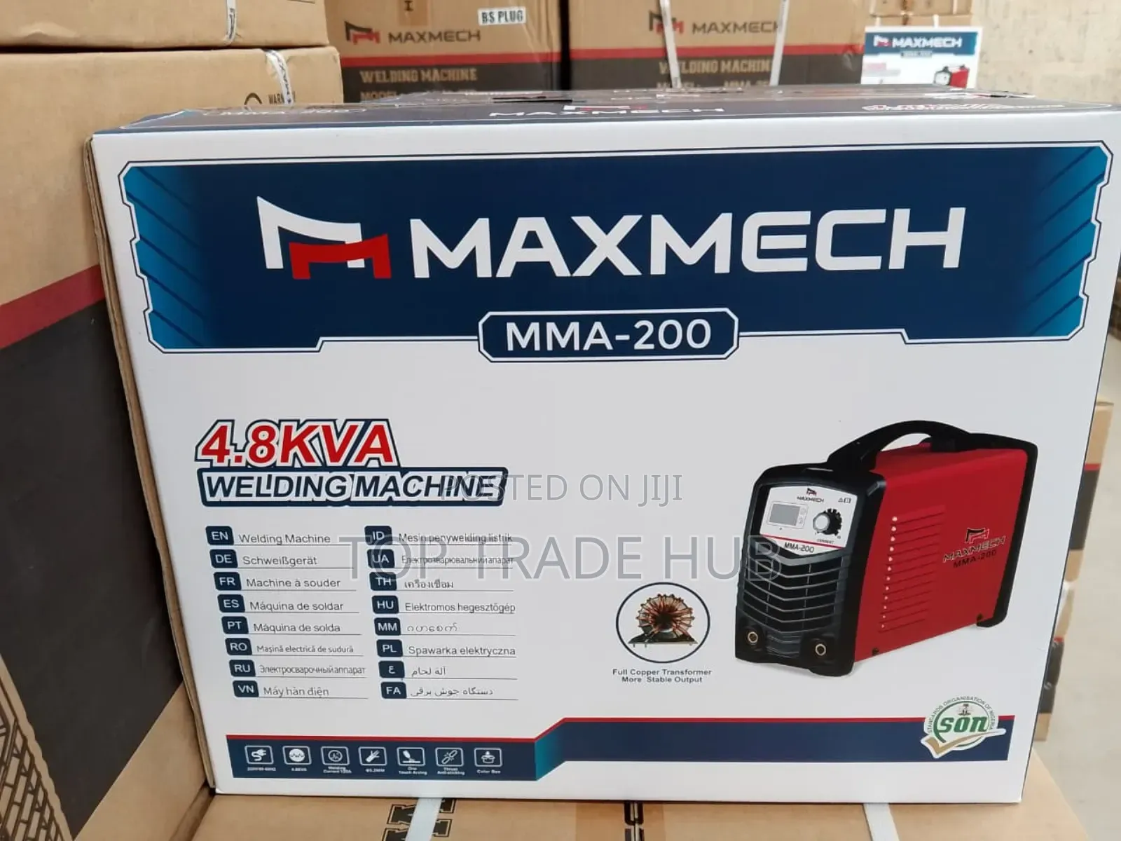 Maxmech Mma-200 Welding Machine 200a 4.8kva