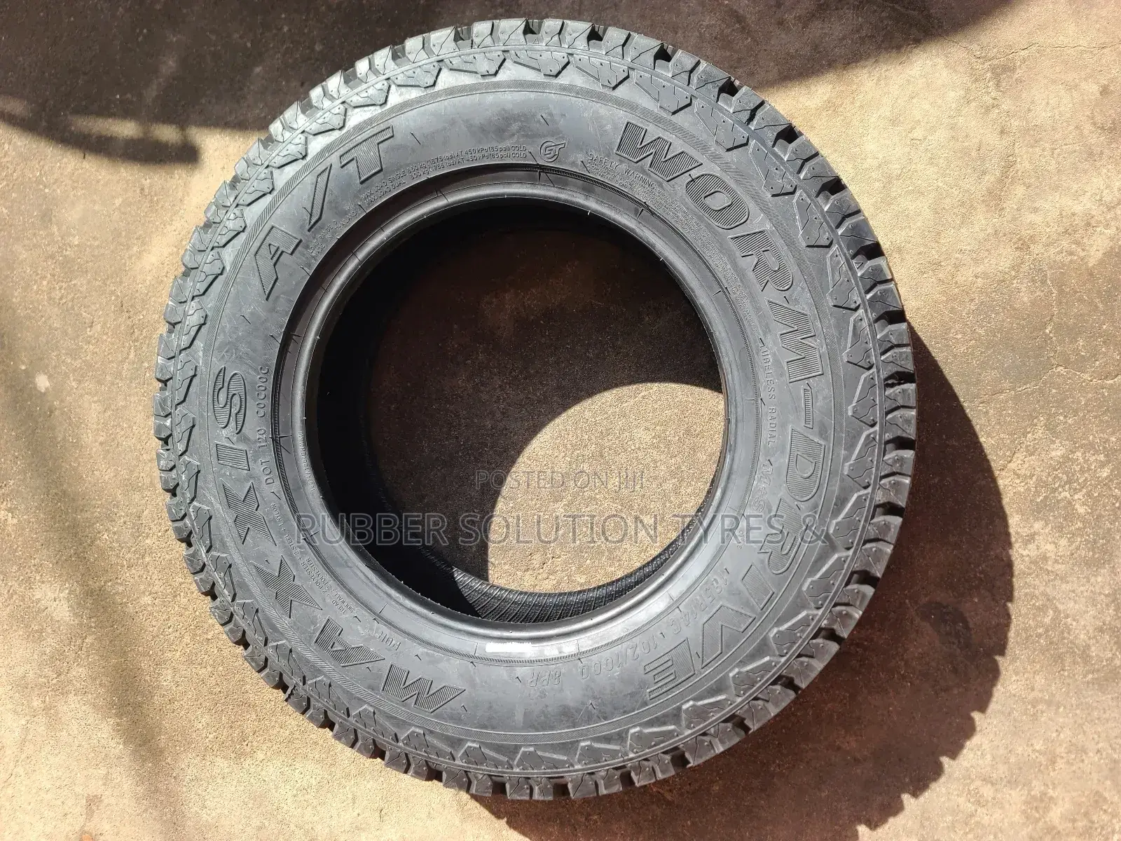 185 R14 C Maxxis Tyres Warmdrive a/T980 Made in Thailand