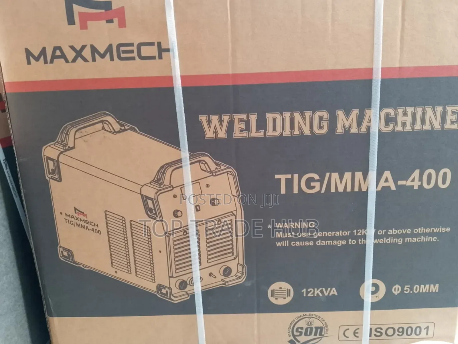 Maxmech Tig/Mma-400 Inverter Welding Machine 400a 3 Phase 12kva