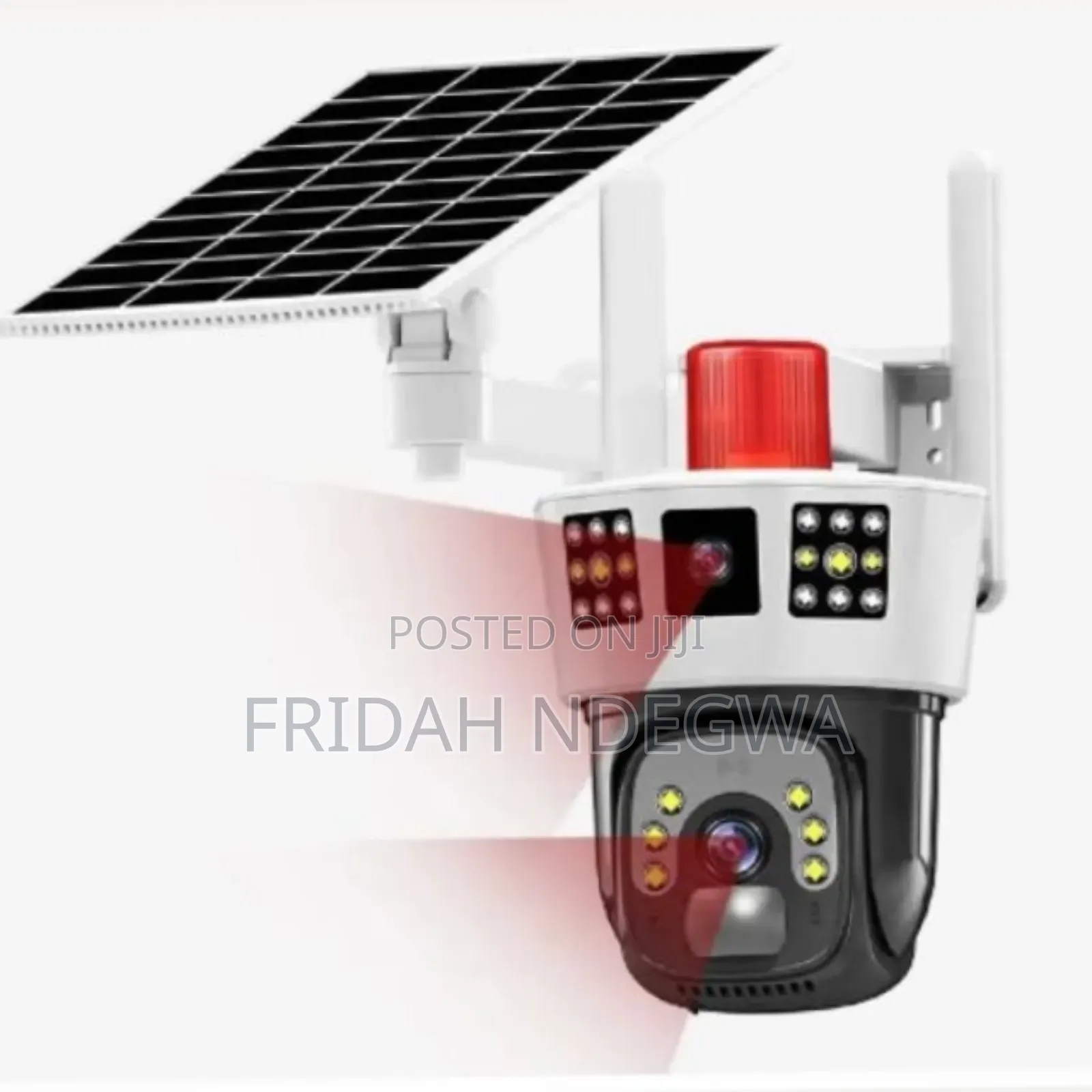 Camera Dual Lens With Alarm