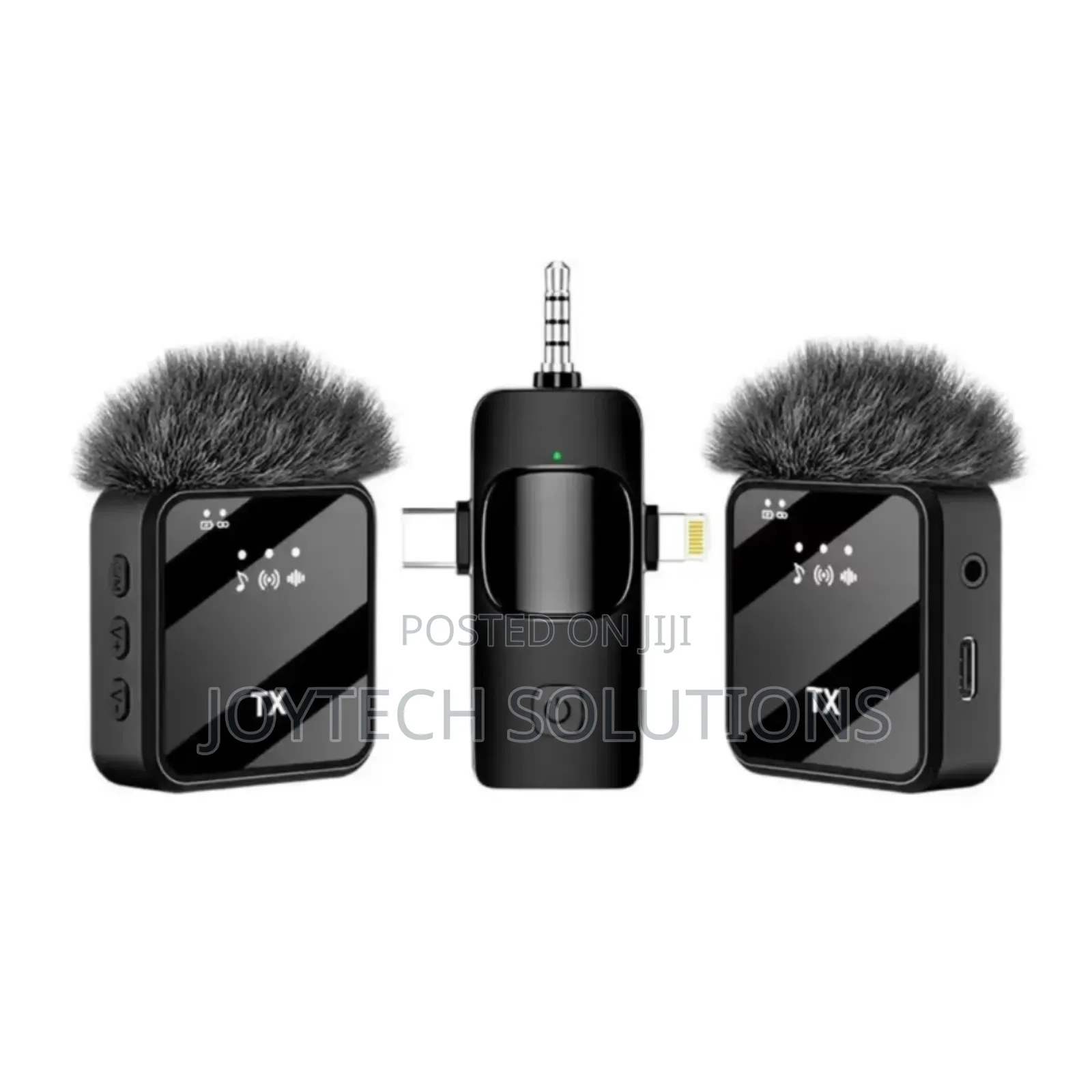 3 in 1 Wireless Microphone Connector Hands Free Video Shooting