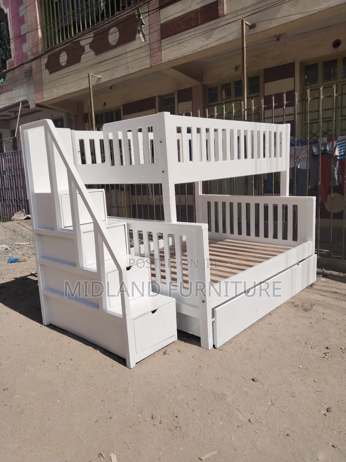 Double Decker Beds With Storage Staircase