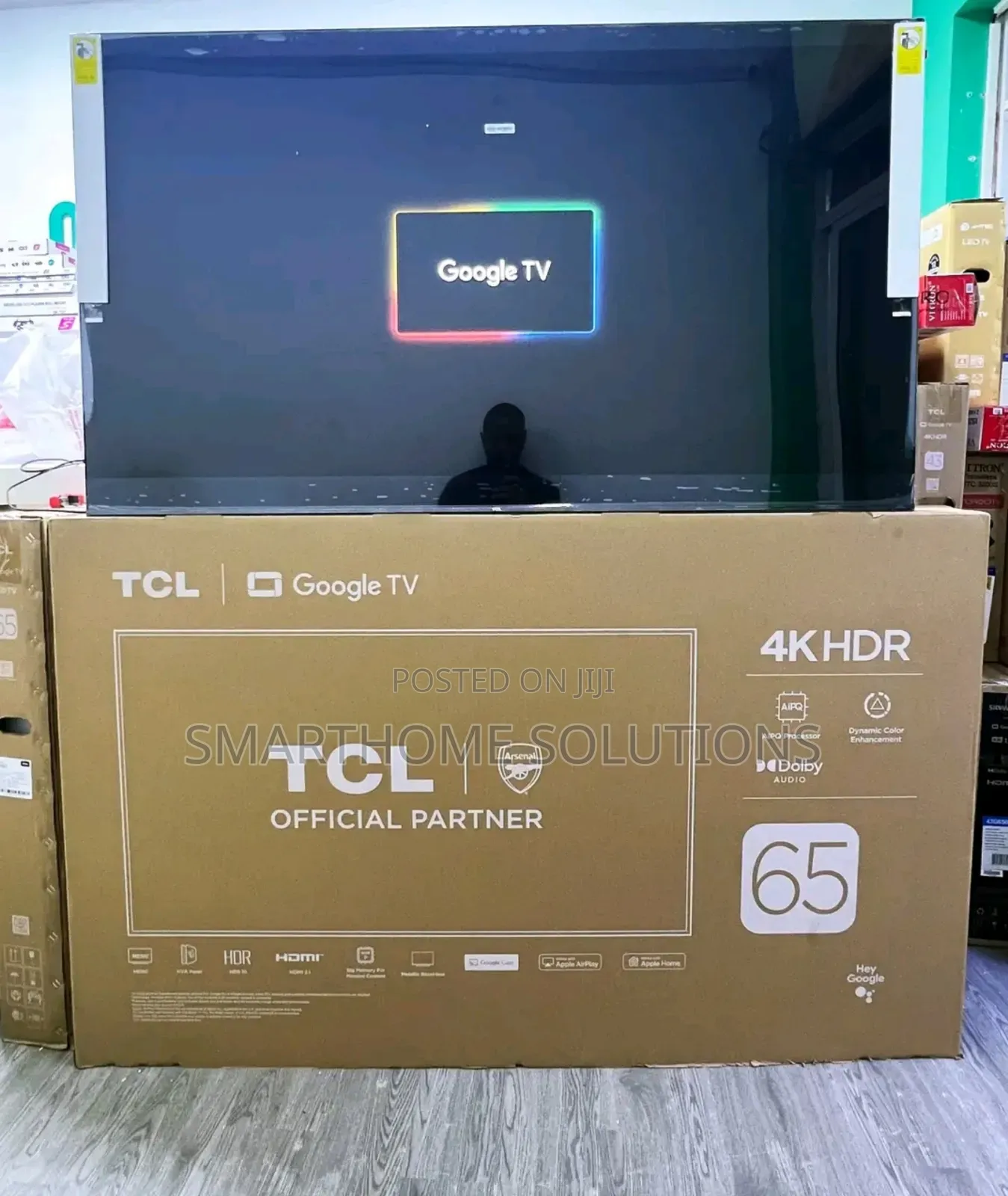 Tcl 65′′ Inches Smart Hdr Tv