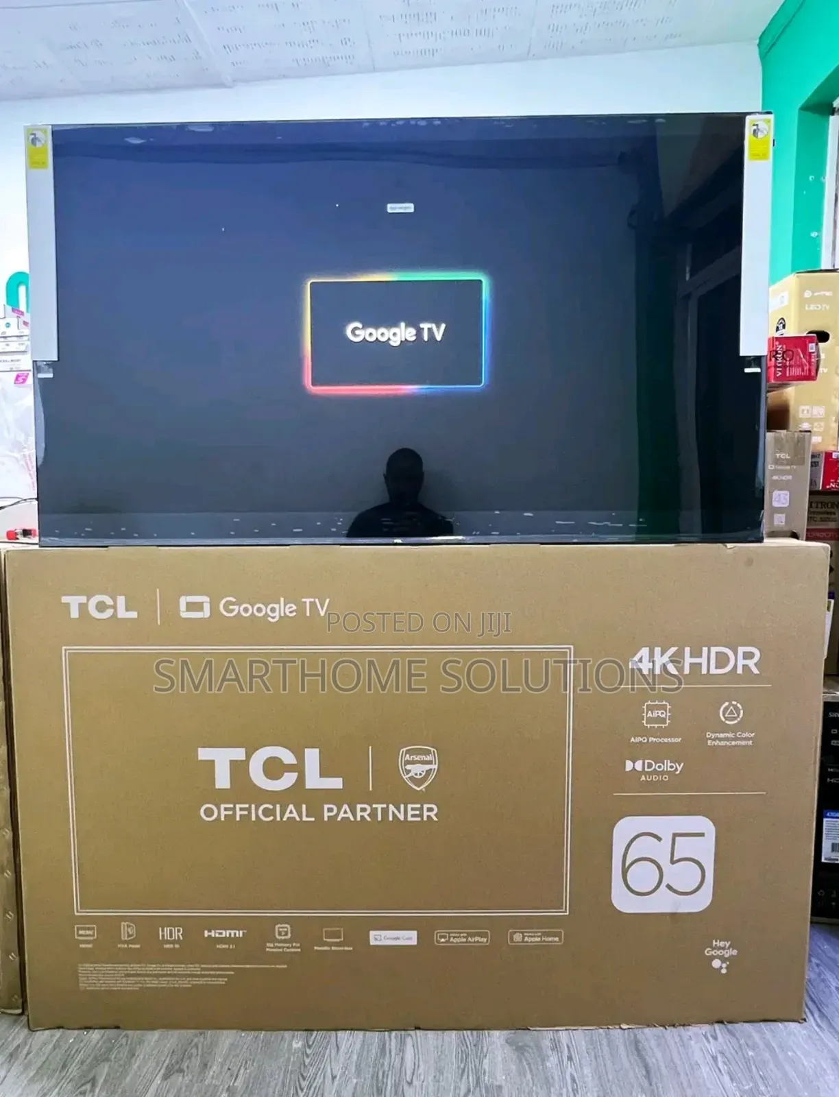 Tcl 65′′ Inches Smart Hdr Tv