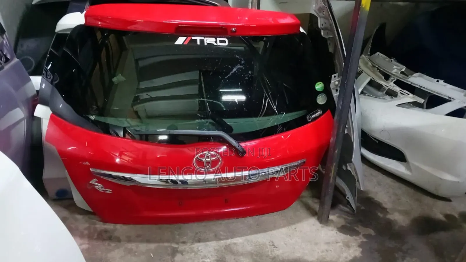 Toyota Vitz 2014 Boot Lid