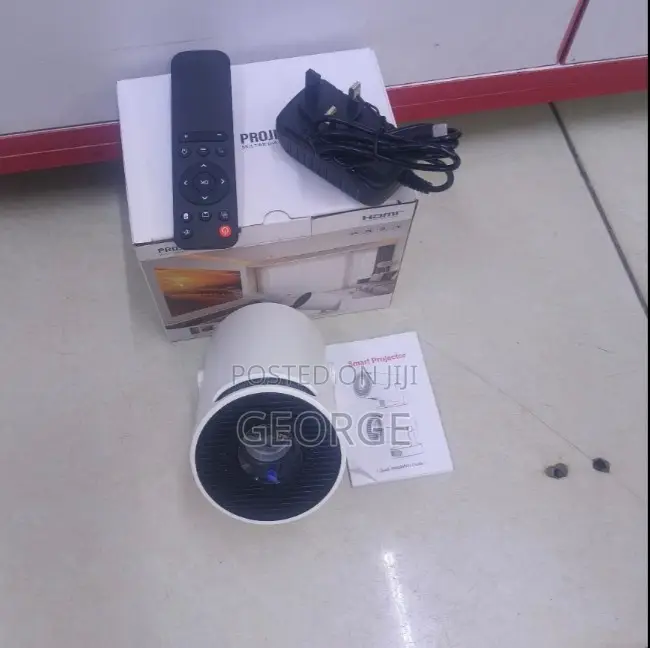 New Hy300 Smart Portable Projector Wifi Wireless
