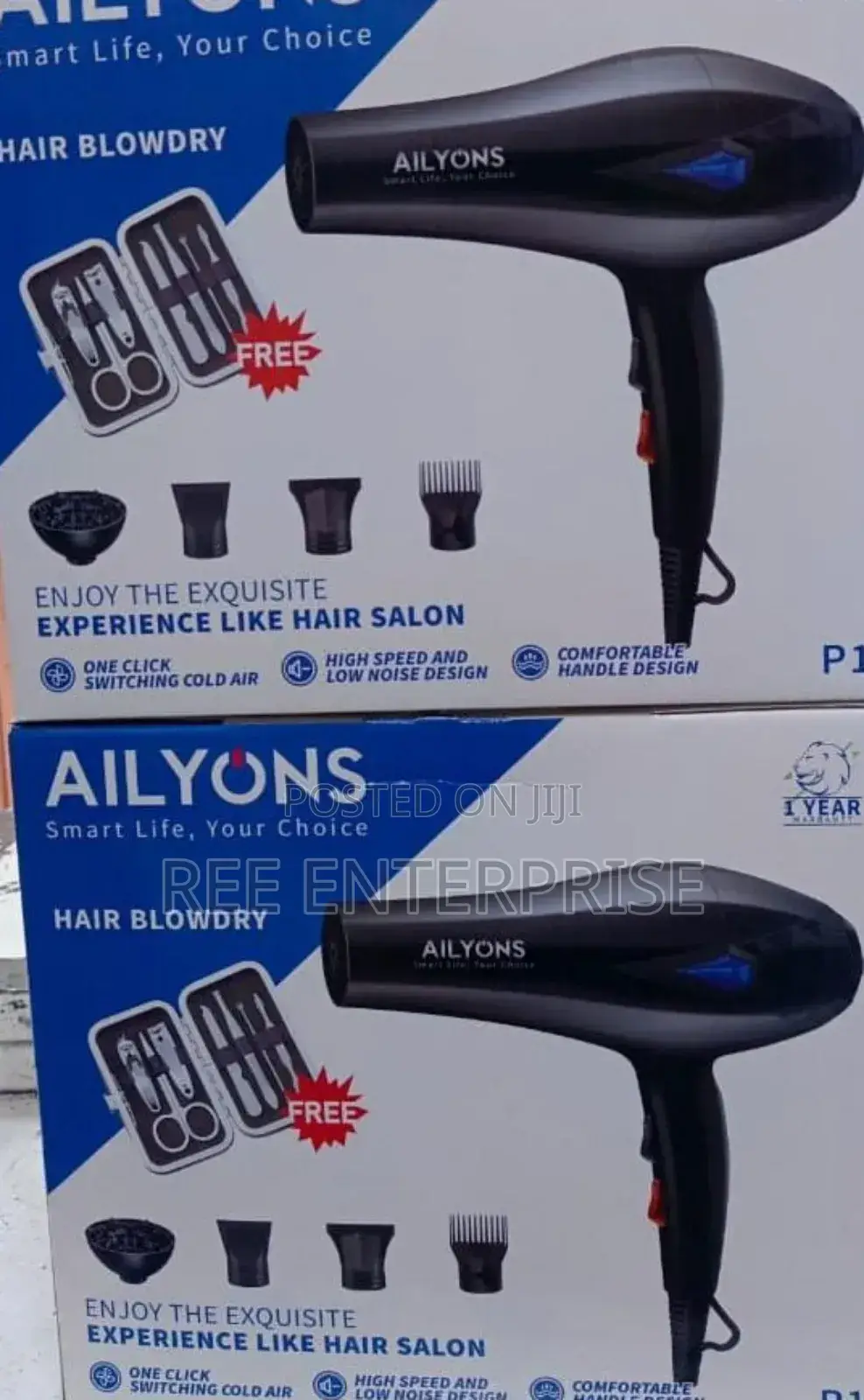 Brand New Blowdry /Hairdryer With Accessories