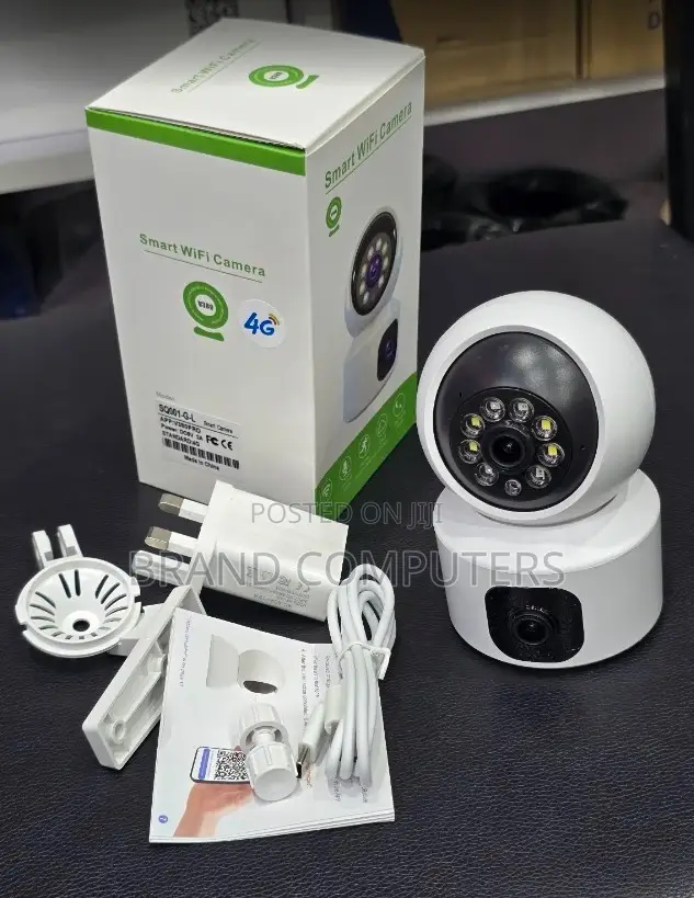 4g Indoor Wireless Smart Wifi Camera With Dual Lens
