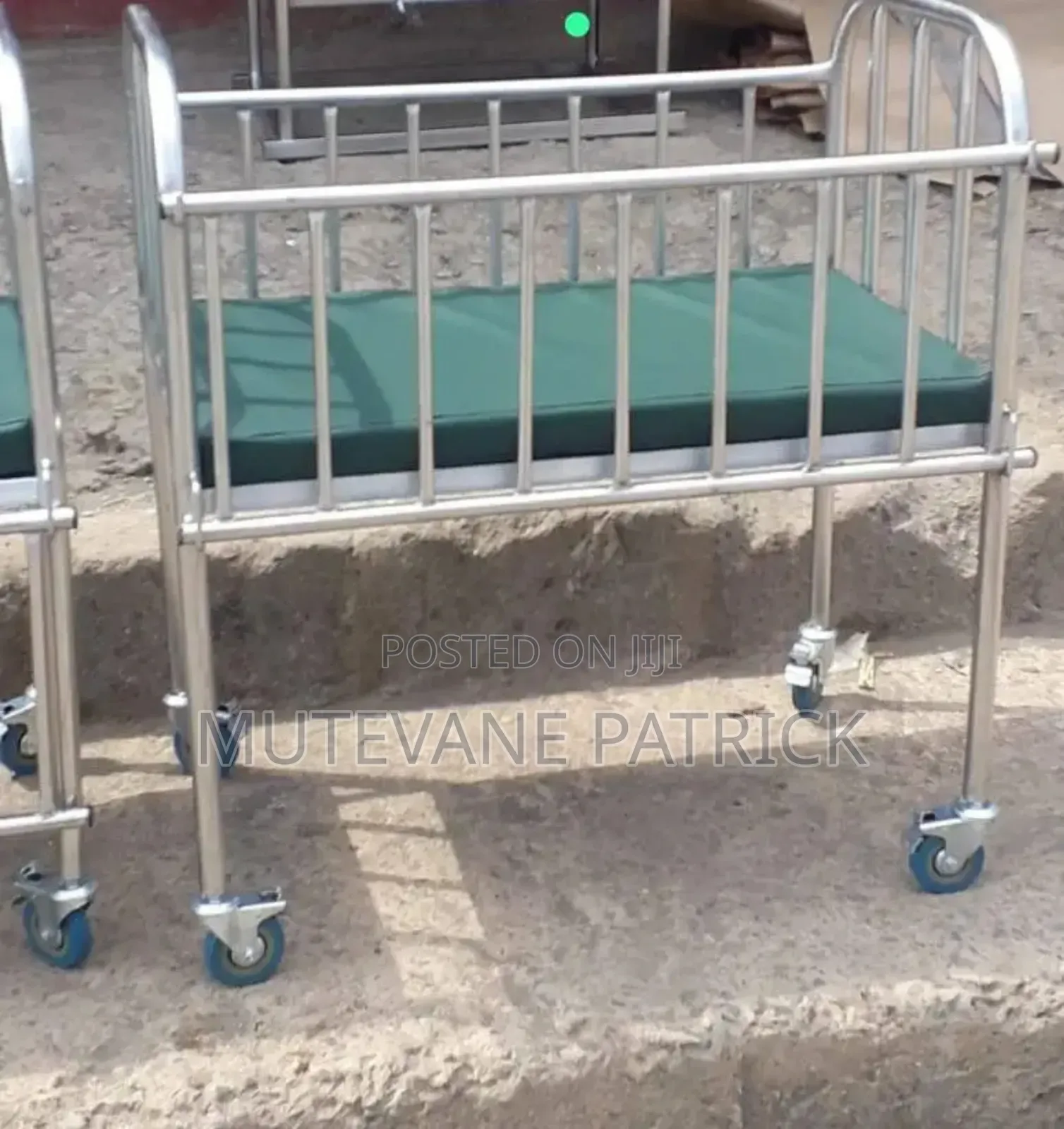 Stainless Baby Cot