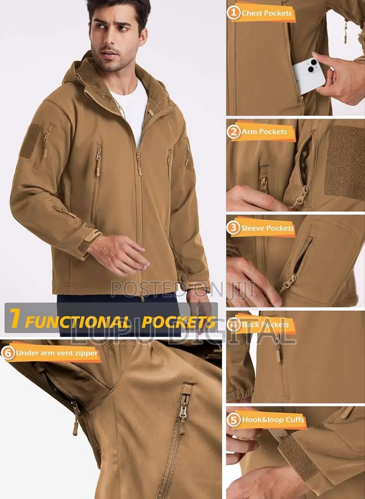 Atactical Jackets M,L,Xl, 2xl, 3xl
