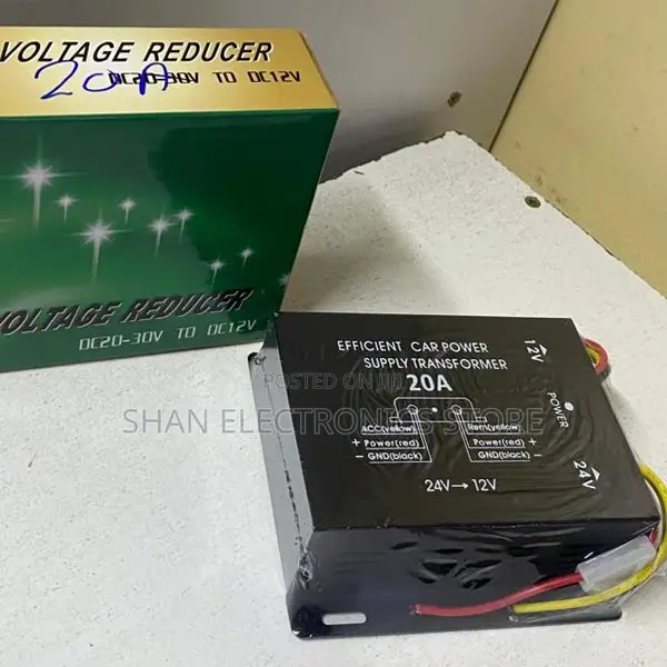 Dc to Dc 24v-12v 20a Step-Down Buck Converter for Car