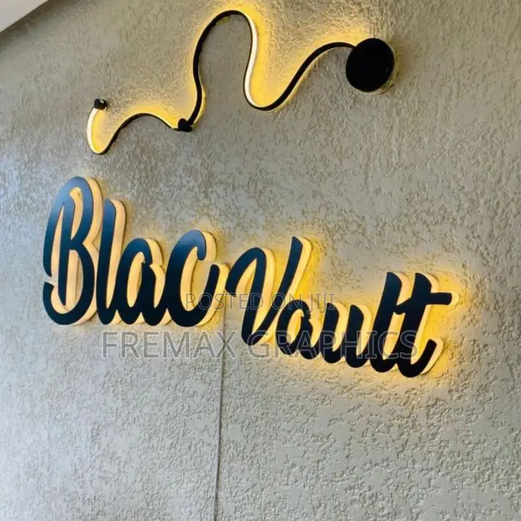 Modern 3d Signage to Elevate Your Business Presence