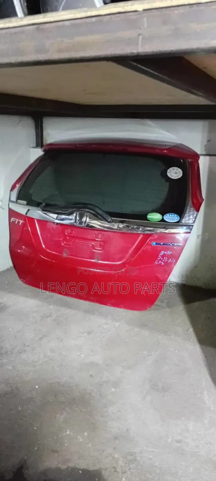 Honda Fit 2016 Gp5 Hybrid Boot Lid